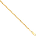 9ct Y/G 2mm Rope Chain (Hollow)