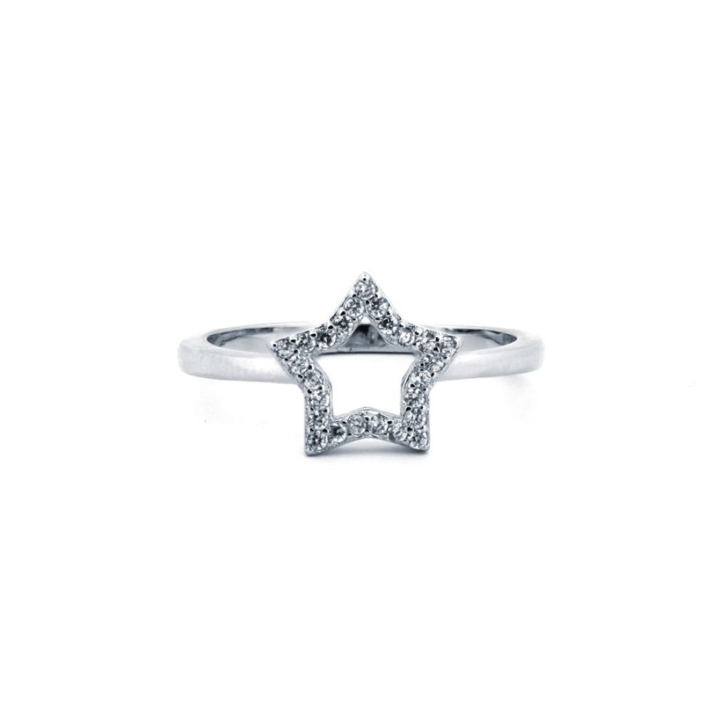 CZ Star Ring