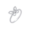 9ct Butterfly Ring (0.19ct)