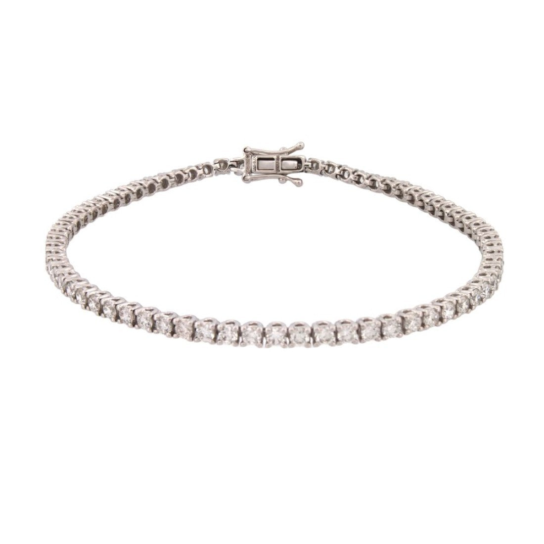3ct Lab-Diamond Tennis Bracelet