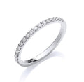 9ct Half Eternity Band 0.26ct