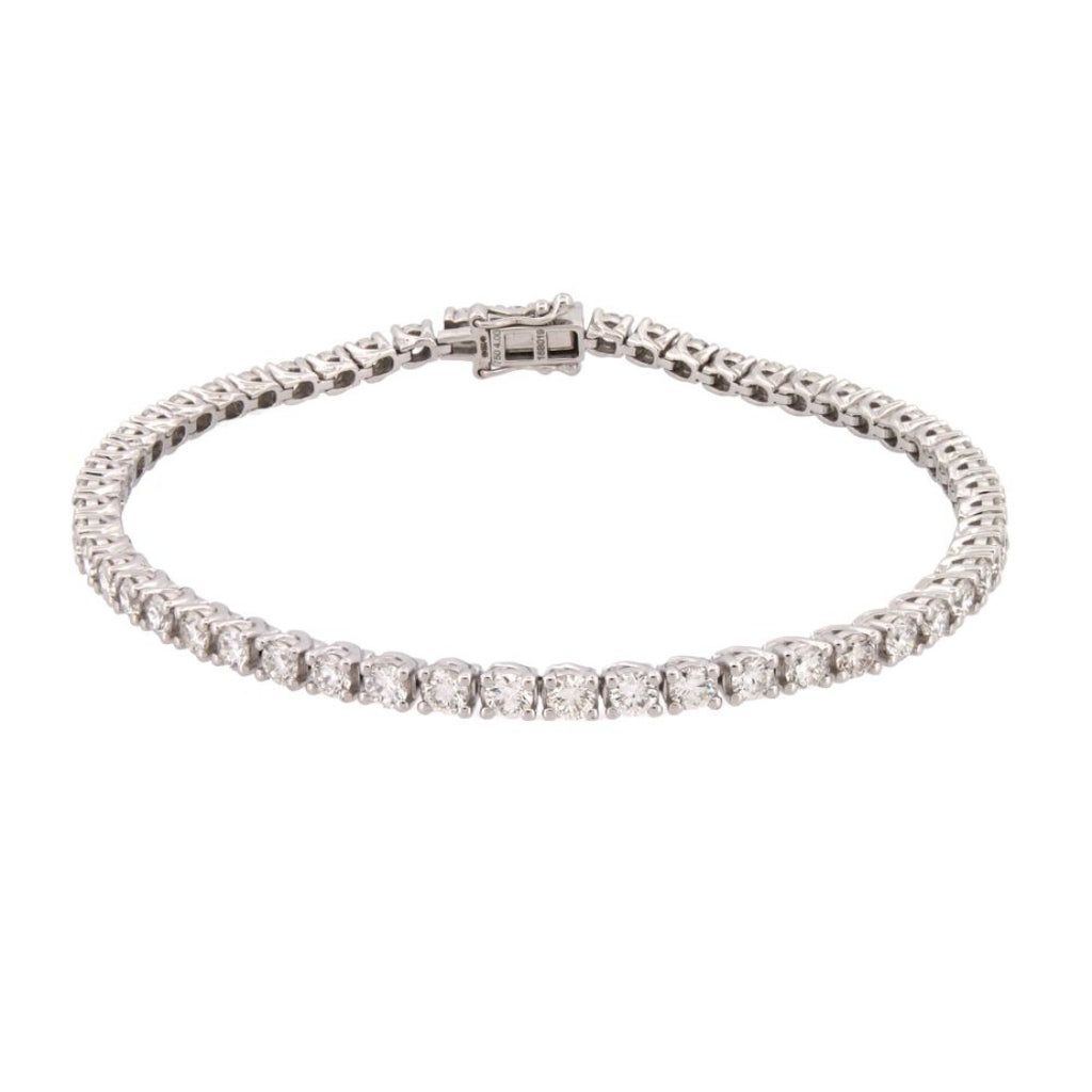 9ct WG Tennis Bracelets 1ct-5ct Lab-Diamonds