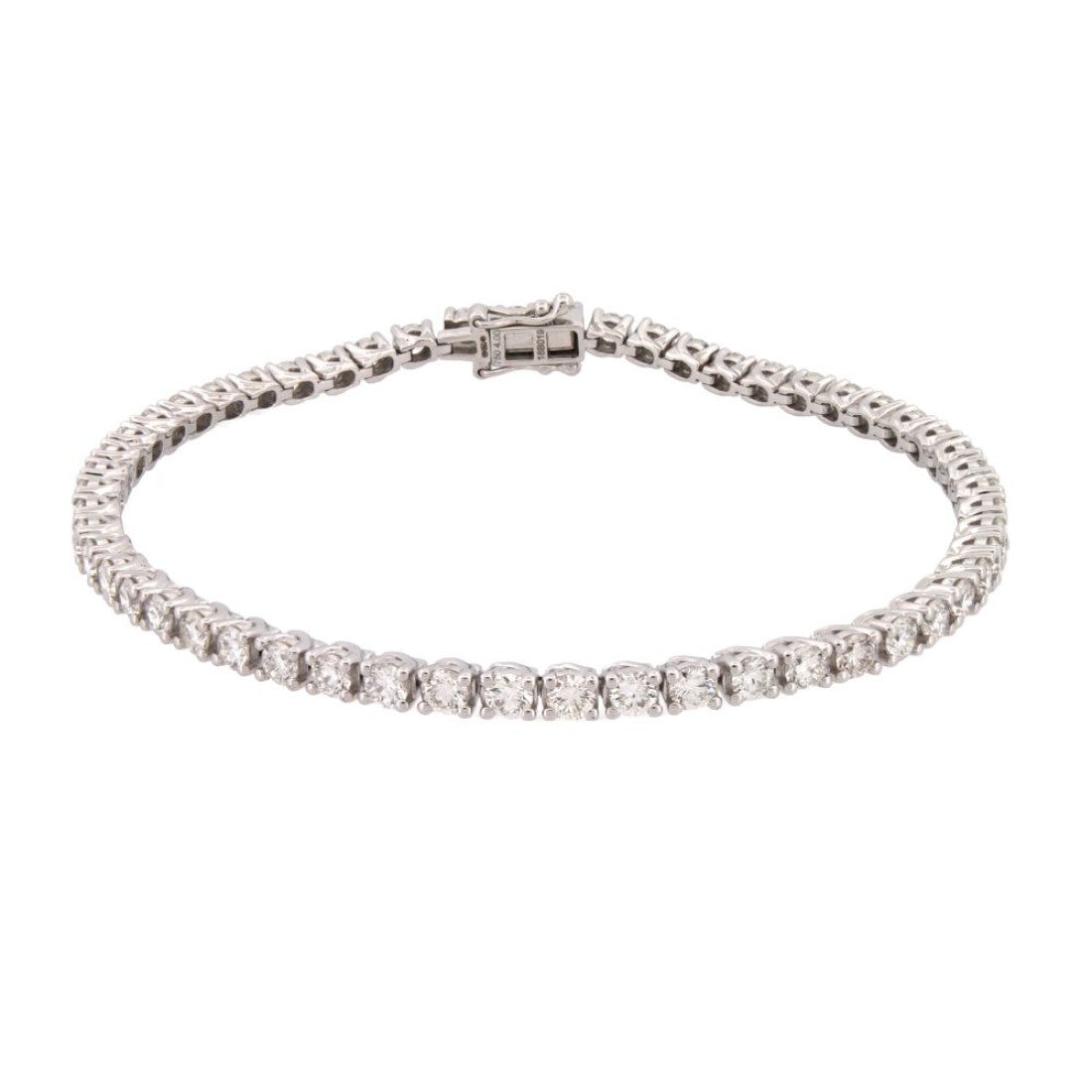 9ct WG Tennis Bracelets 1ct-5ct Lab-Diamonds