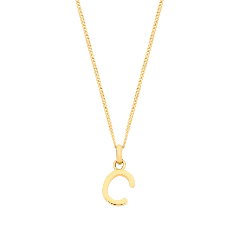 9ct Letter Pendants