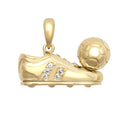 9ct Football boot Pendant