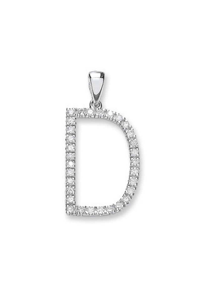 9ct Letter Pendants