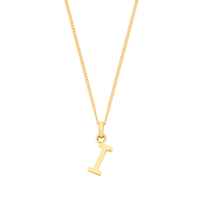 9ct Letter Necklace