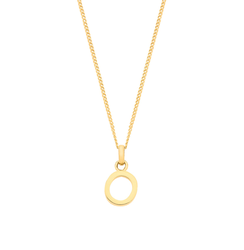 9ct Letter Necklace