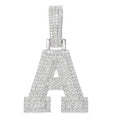 CZ Letter Pendants