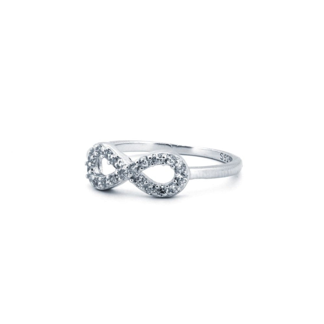 CZ Infinity Sign Ring