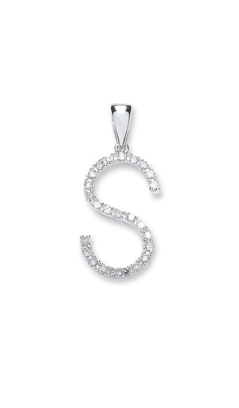 9ct Letter Pendants