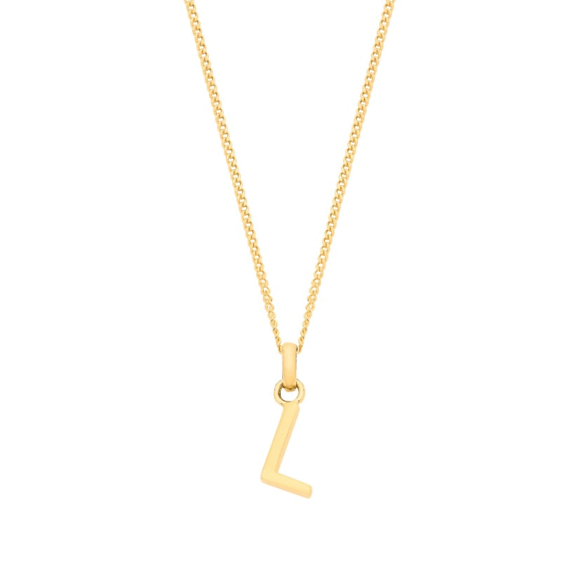 9ct Letter Pendants