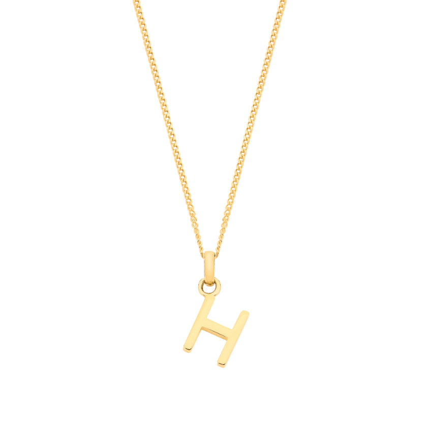 9ct Letter Necklace
