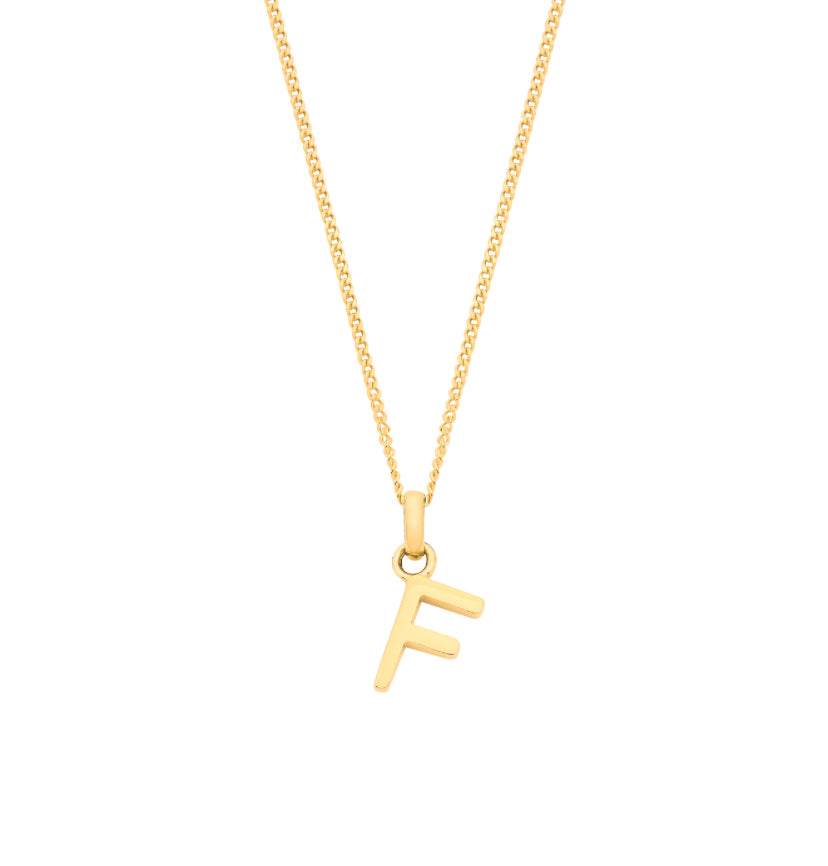 9ct Letter Necklace