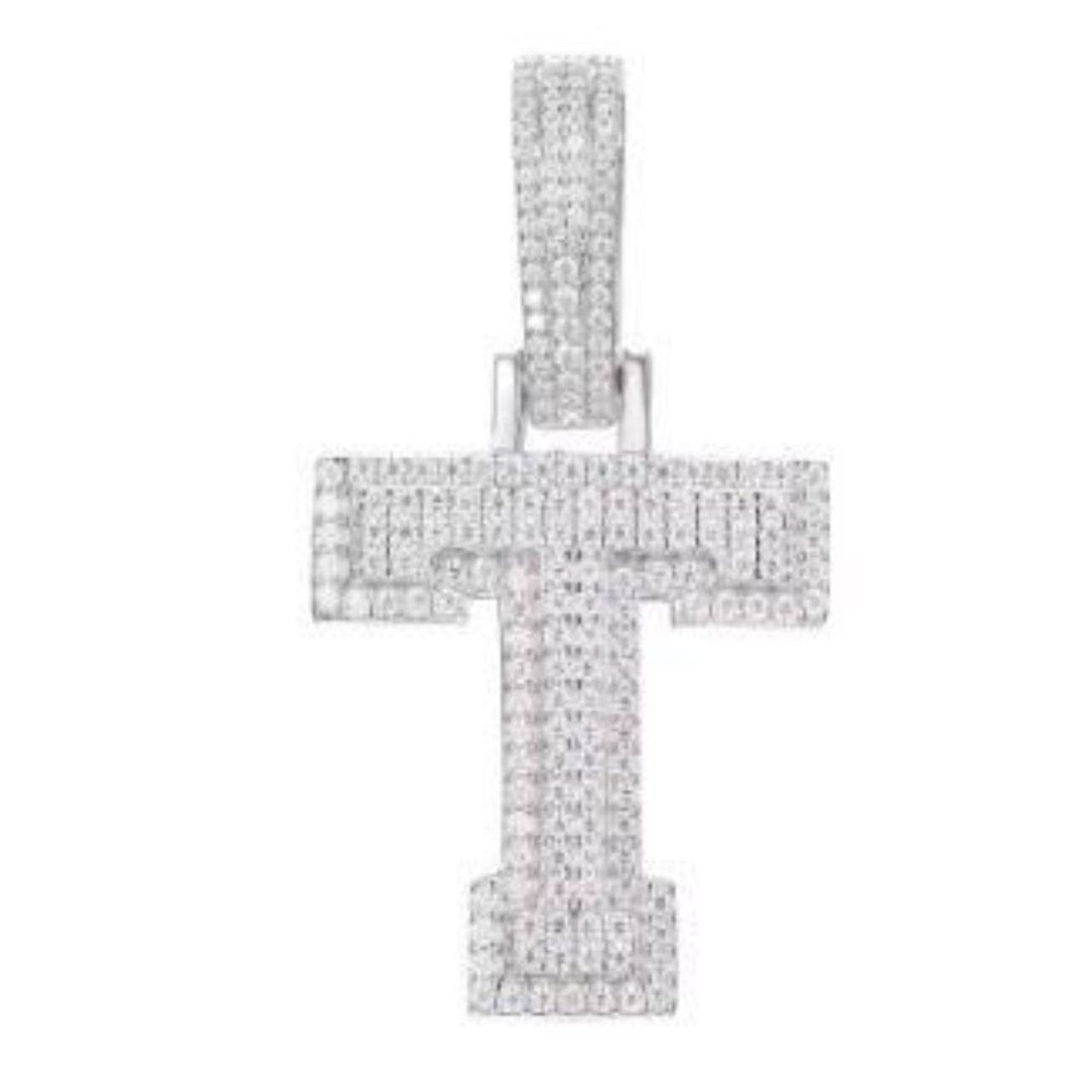 CZ Letter Pendants