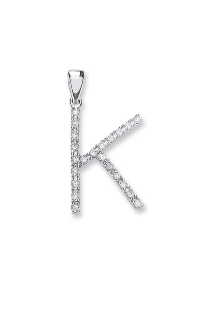 9ct Letter Pendants