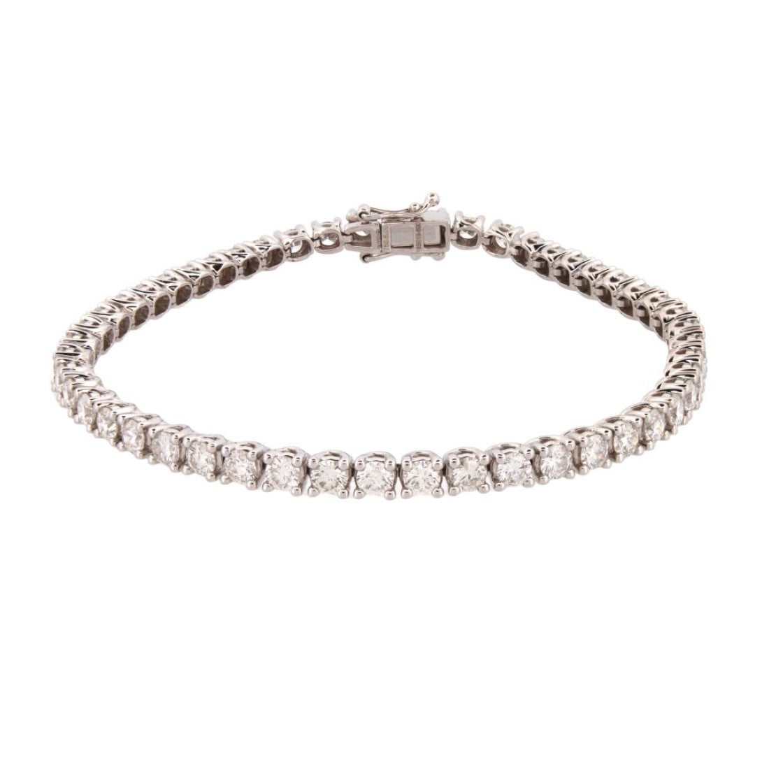 9ct WG Tennis Bracelets 1ct-5ct Lab-Diamonds