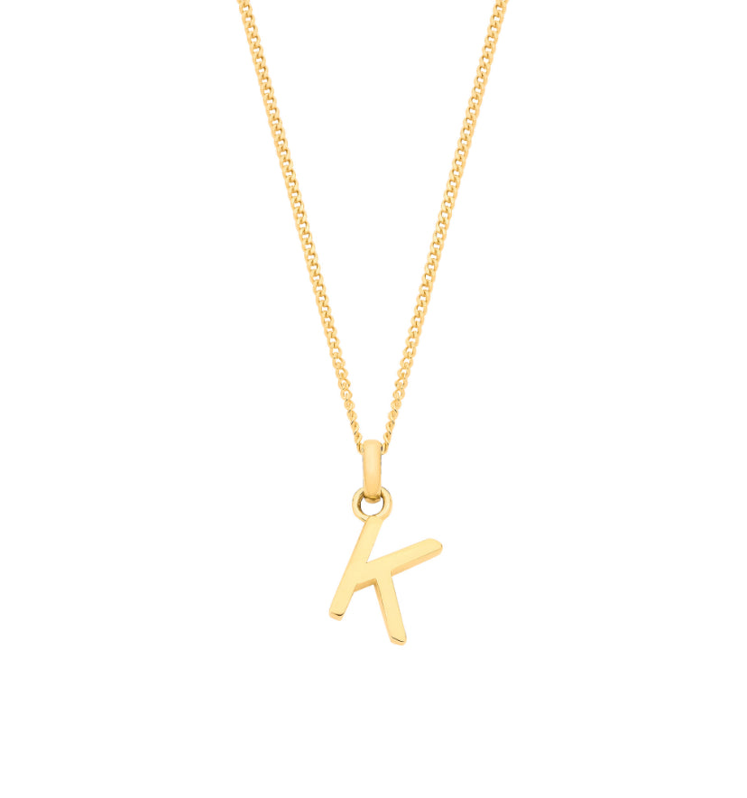 9ct Letter Necklace
