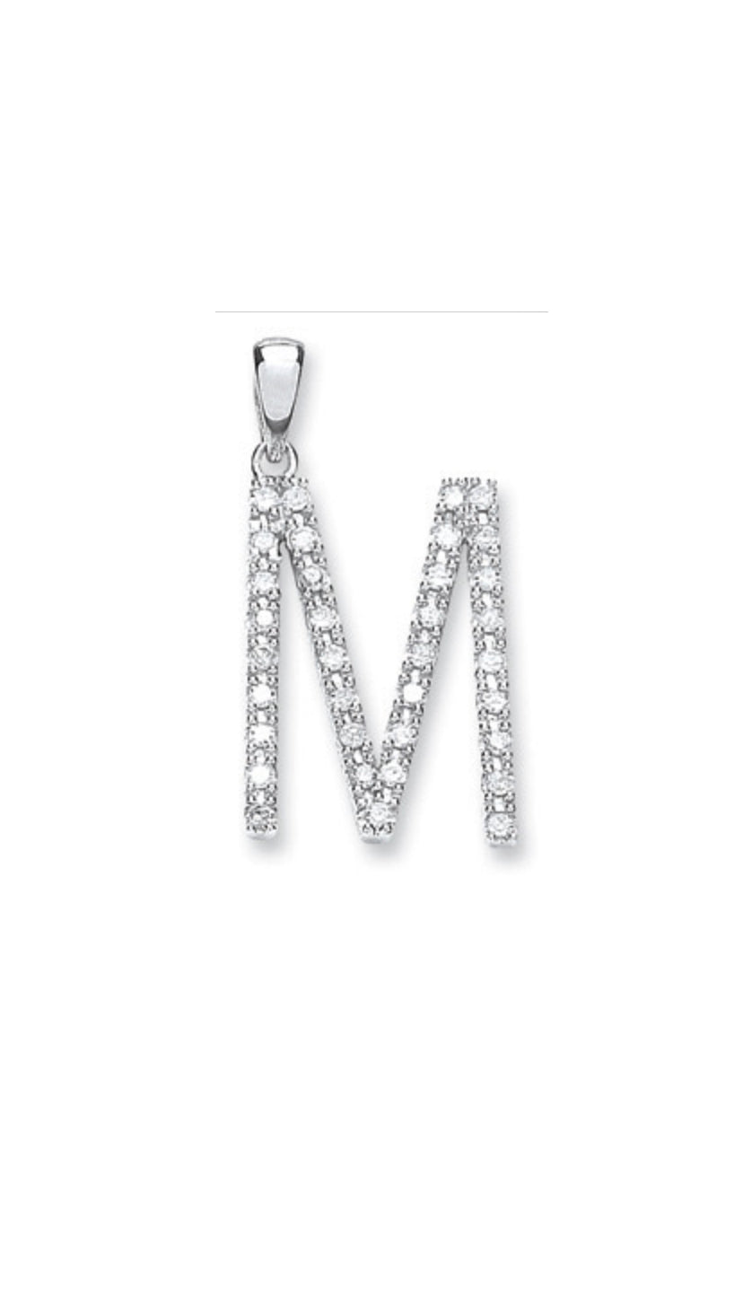 9ct Letter Pendants
