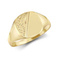 9ct D/C Signet Ring