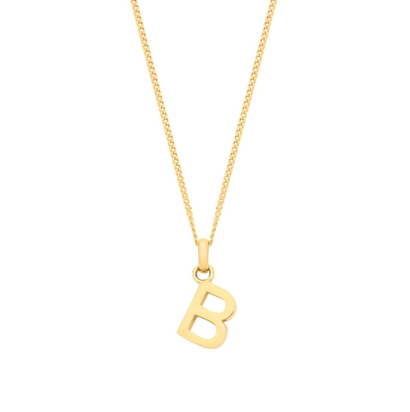 9ct Letter Pendants