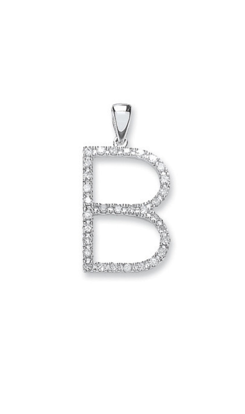 9ct Letter Pendants
