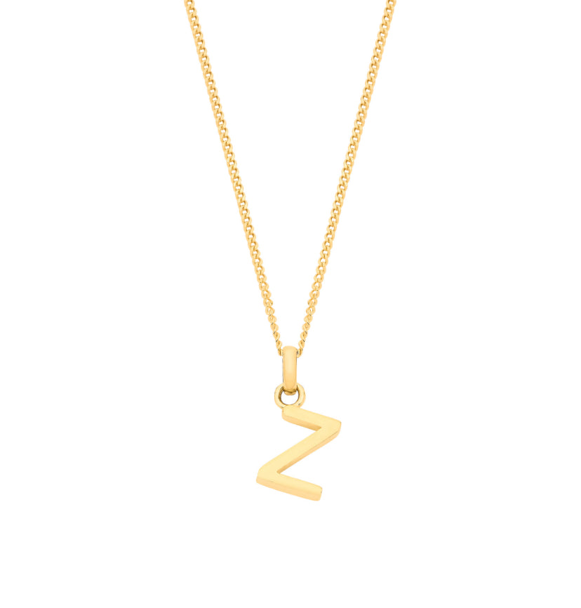 9ct Letter Necklace