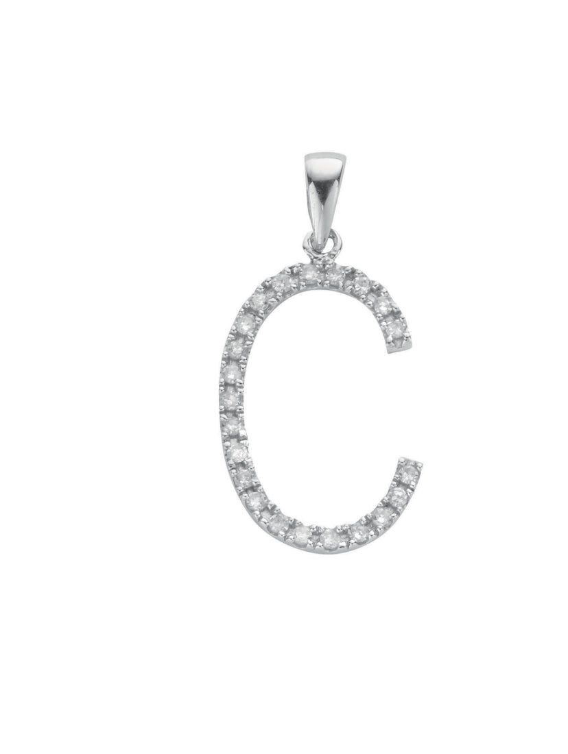 9ct Letter Pendants