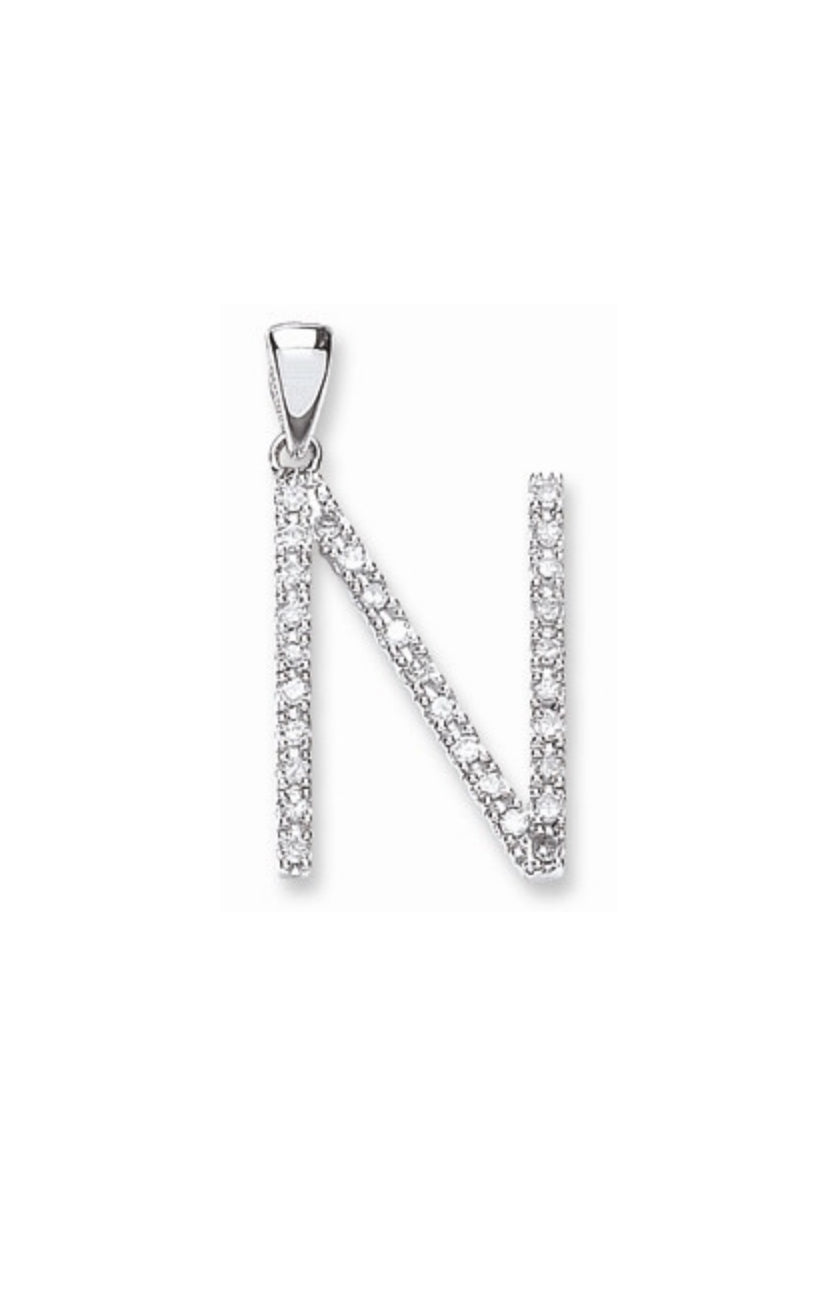9ct Letter Pendants