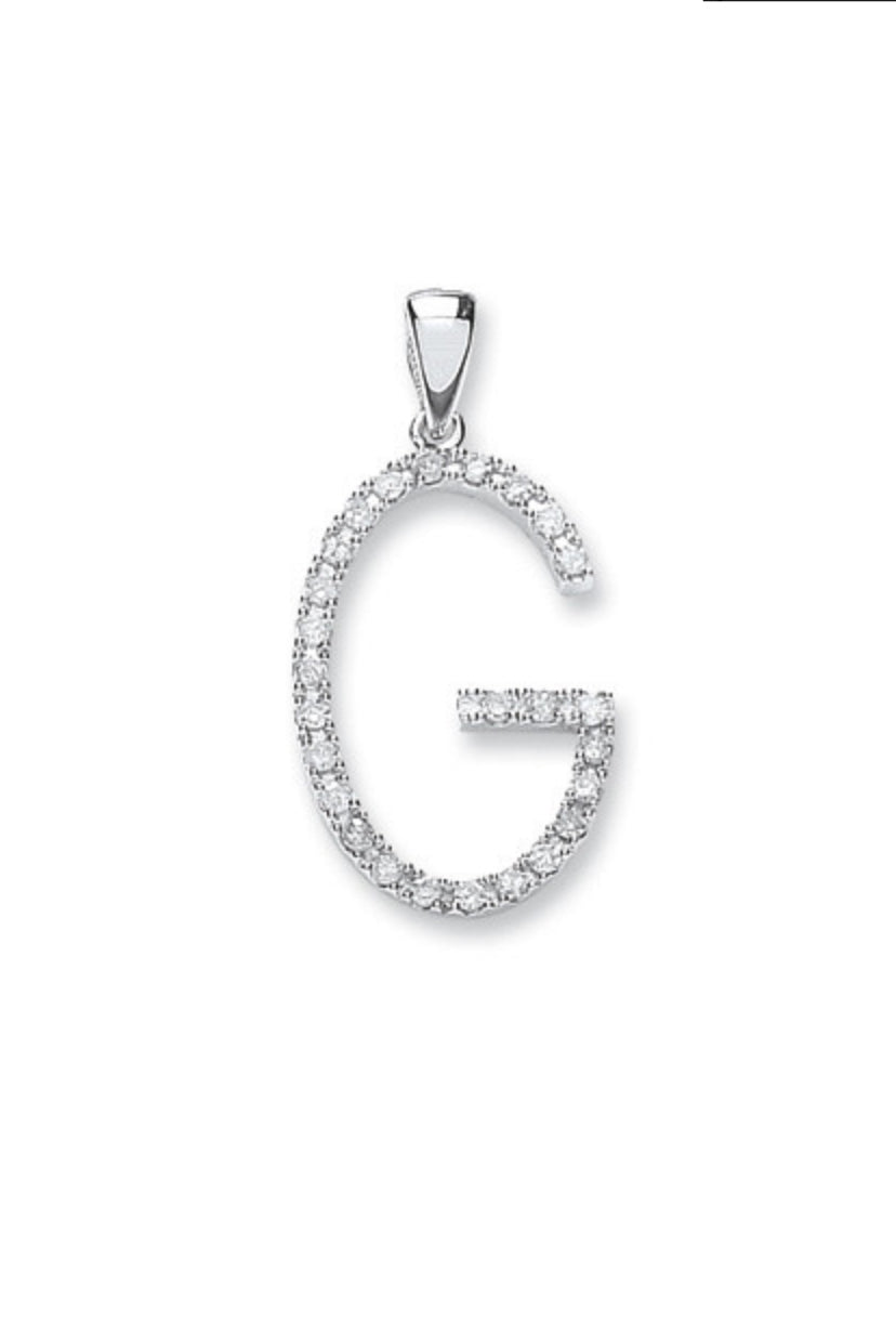 9ct Letter Pendants