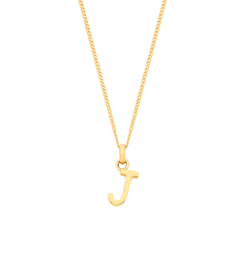 9ct Letter Necklace