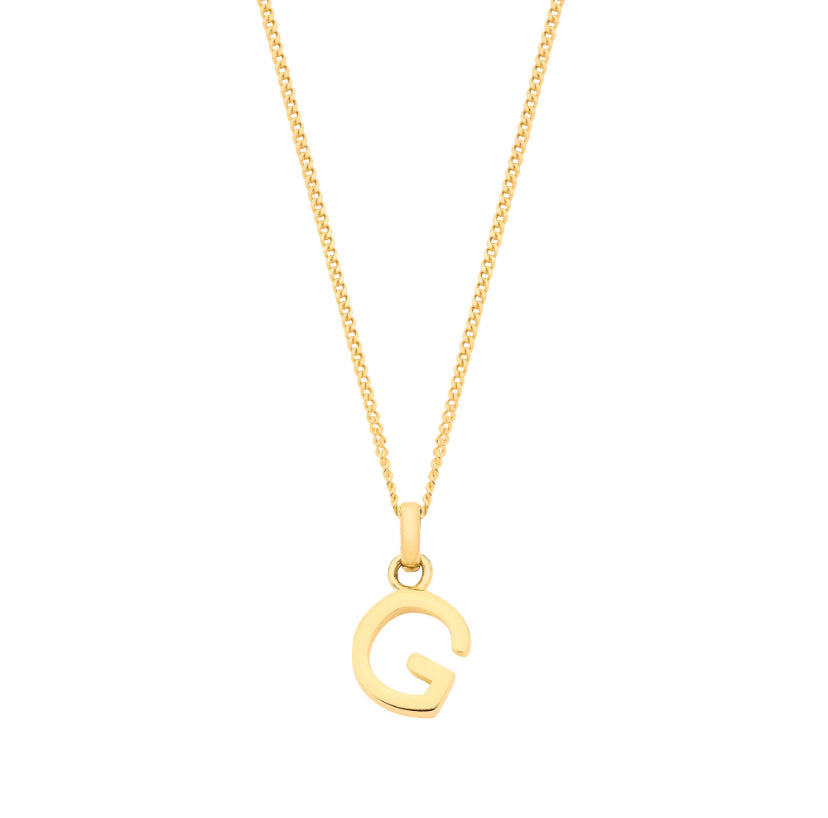 9ct Letter Necklace