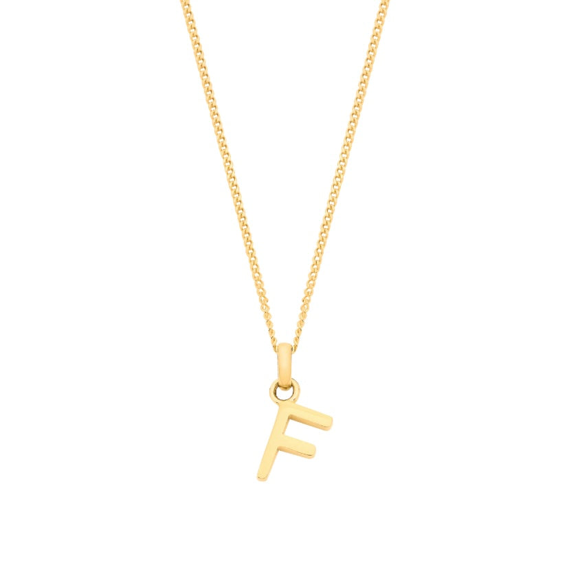 9ct Letter Pendants
