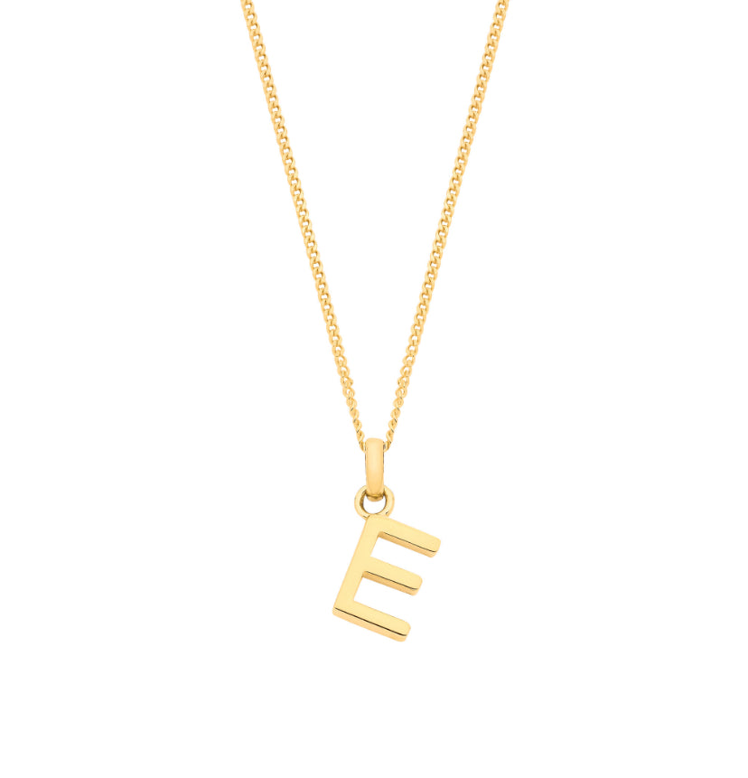9ct Letter Necklace