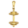 9ct Dumbbell Pendant