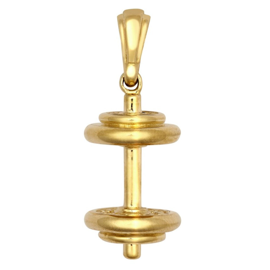 9ct Dumbbell Pendant
