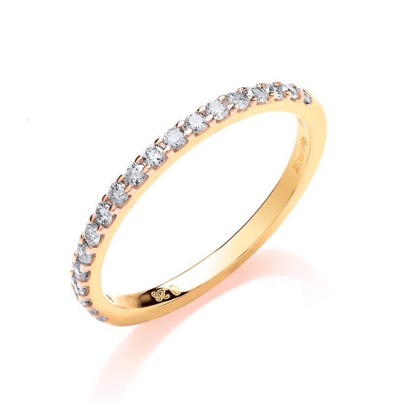 9ct Eternity Ring (0.26ct)