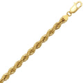 9ct 3mm Rope chains (Hollow)