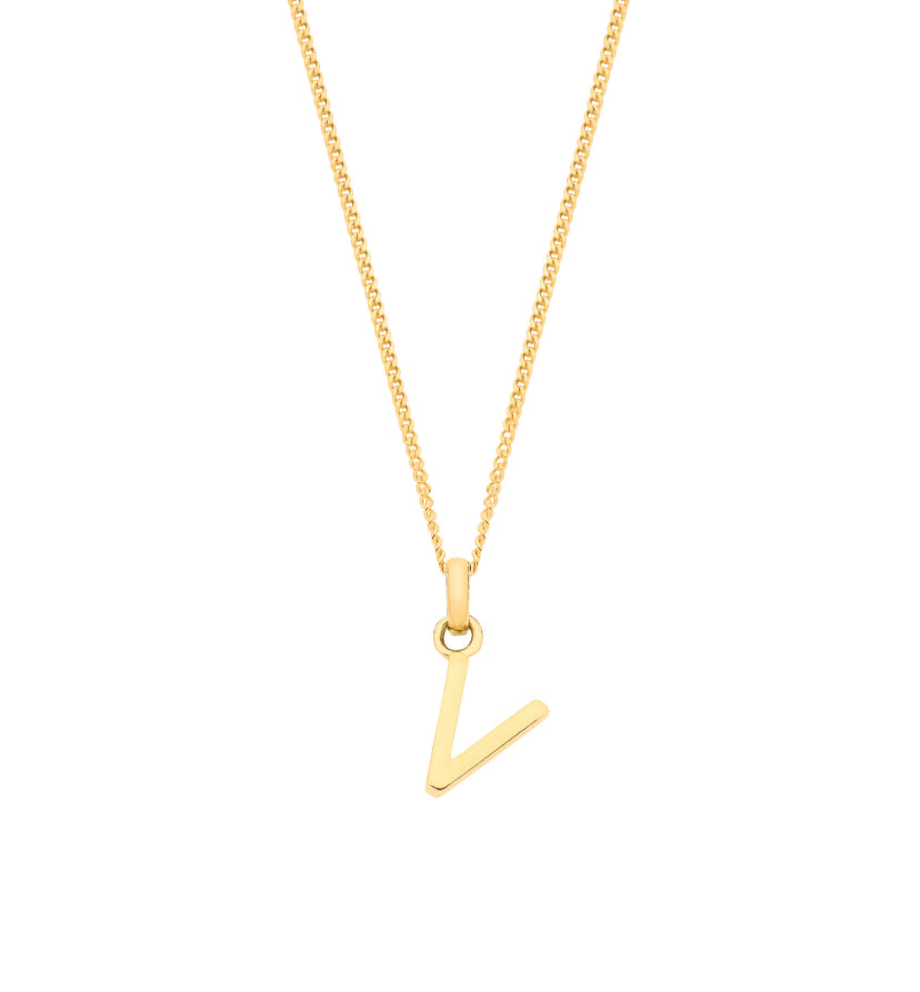 9ct Letter Necklace