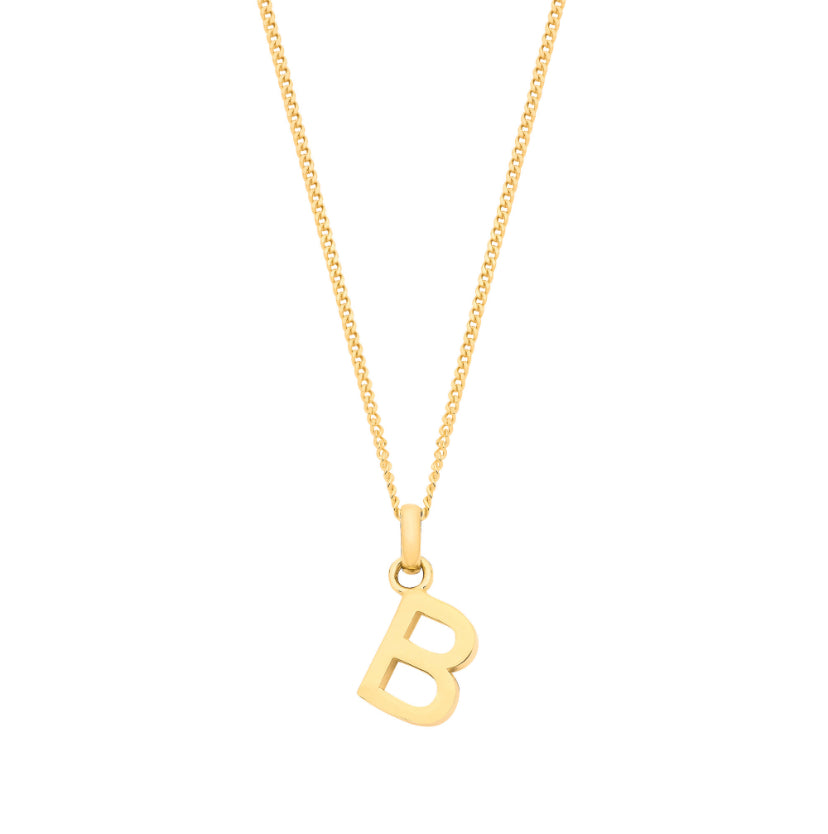 9ct Letter Necklace