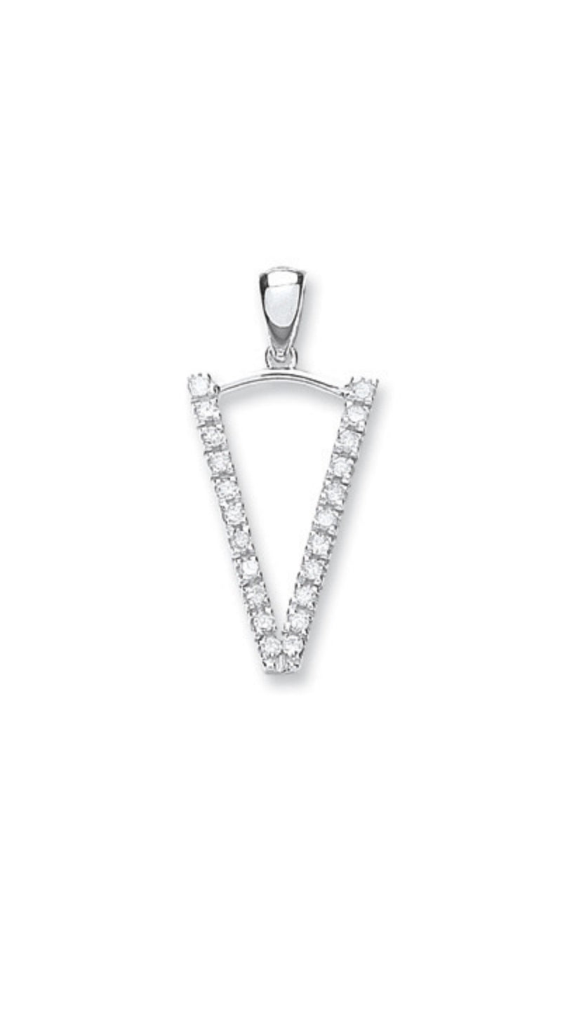 9ct Letter Pendants