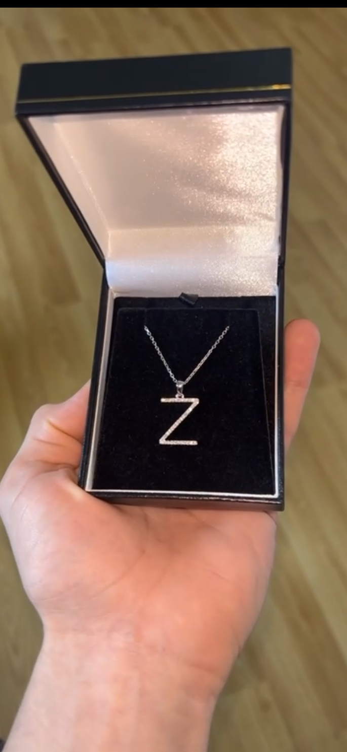 9ct Letter Pendants