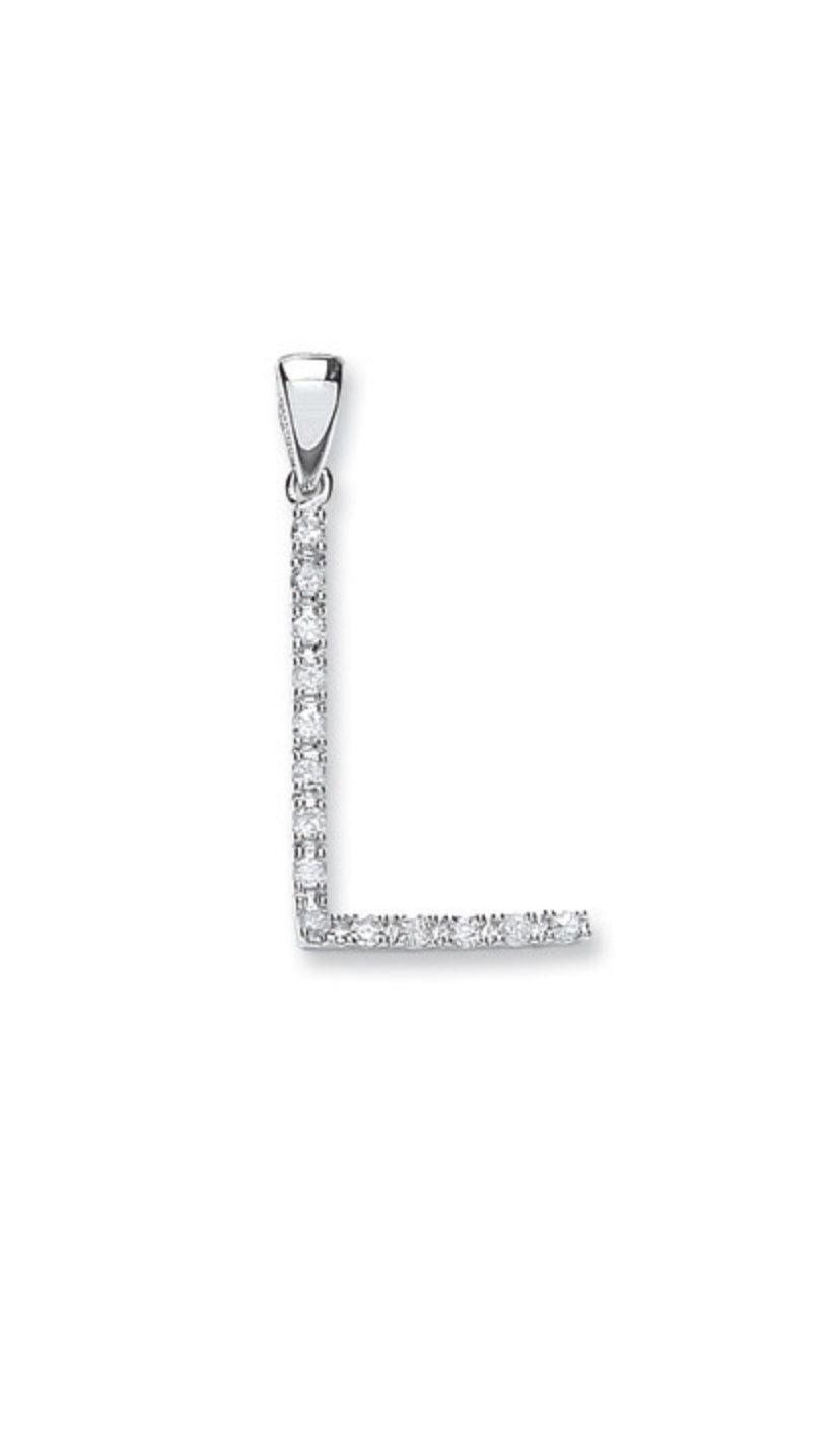 9ct Letter Pendants