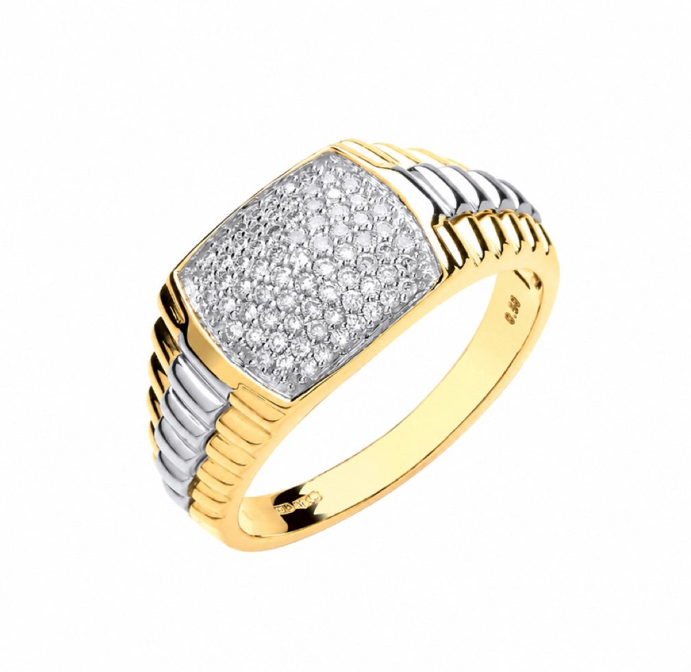 9ct Presidential Ring (0.50ct)