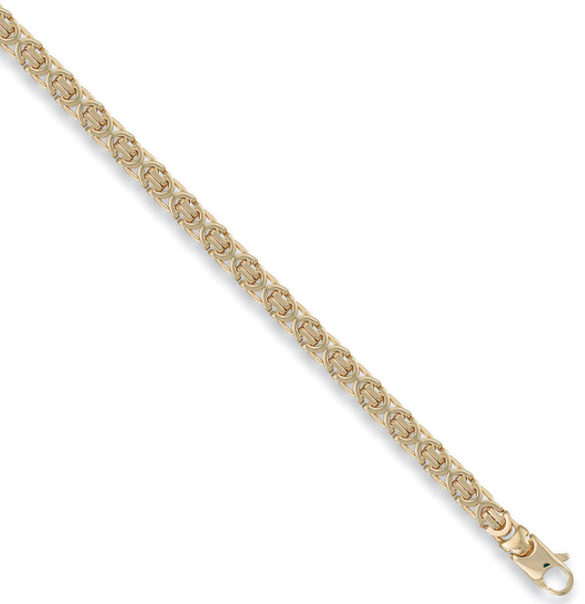 9ct 6mm Byzantine Chain