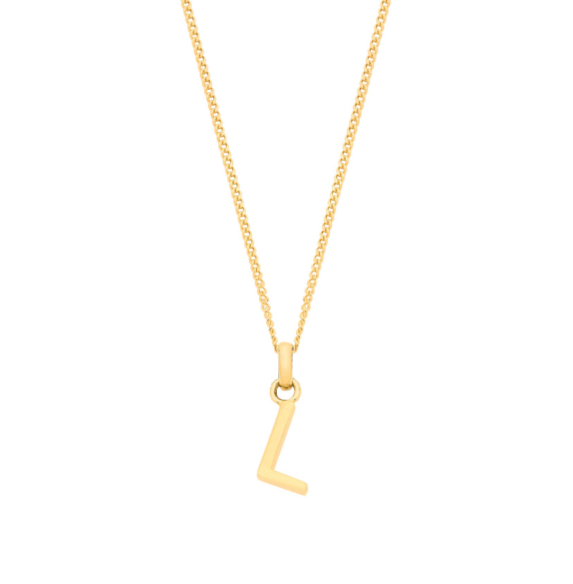 9ct Letter Necklace