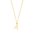9ct Letter Necklace