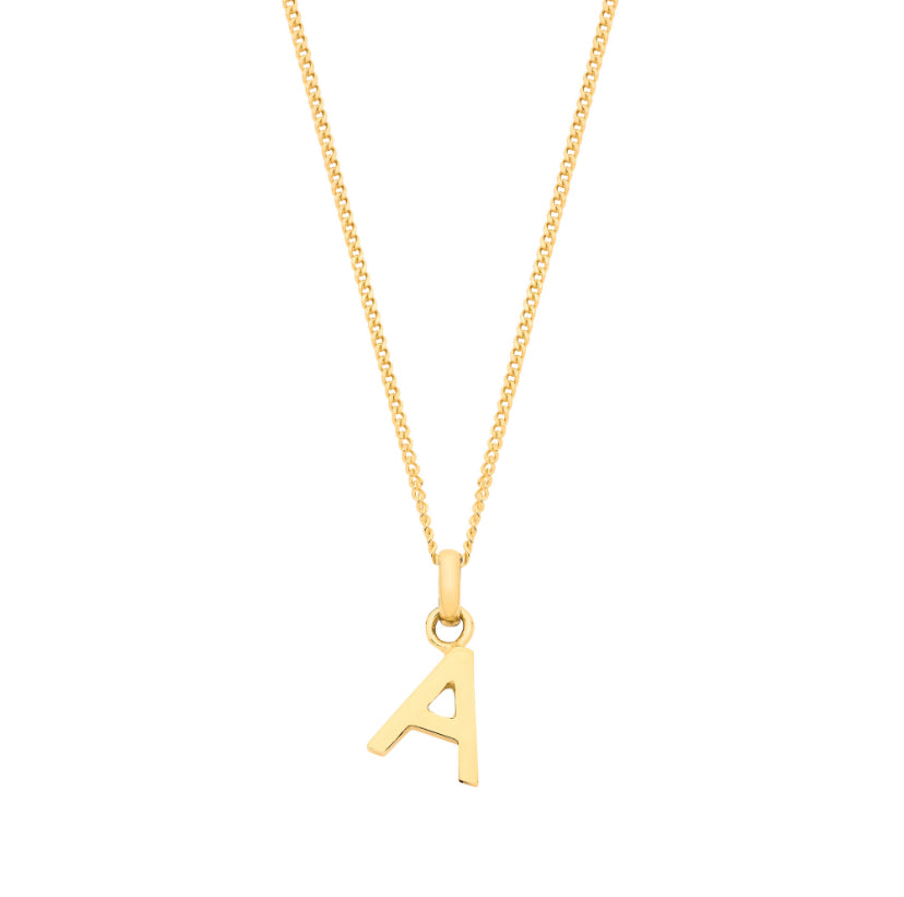 9ct Letter Necklace