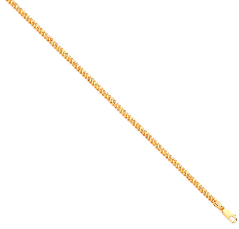 9ct Franco Chains/Bracelet 4mm