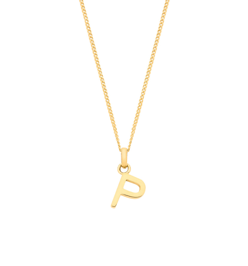 9ct Letter Necklace
